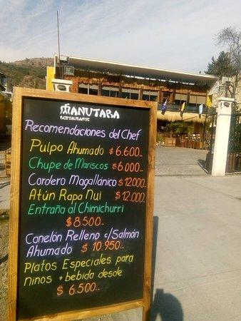 Manutara Cocina Chilena Fusion